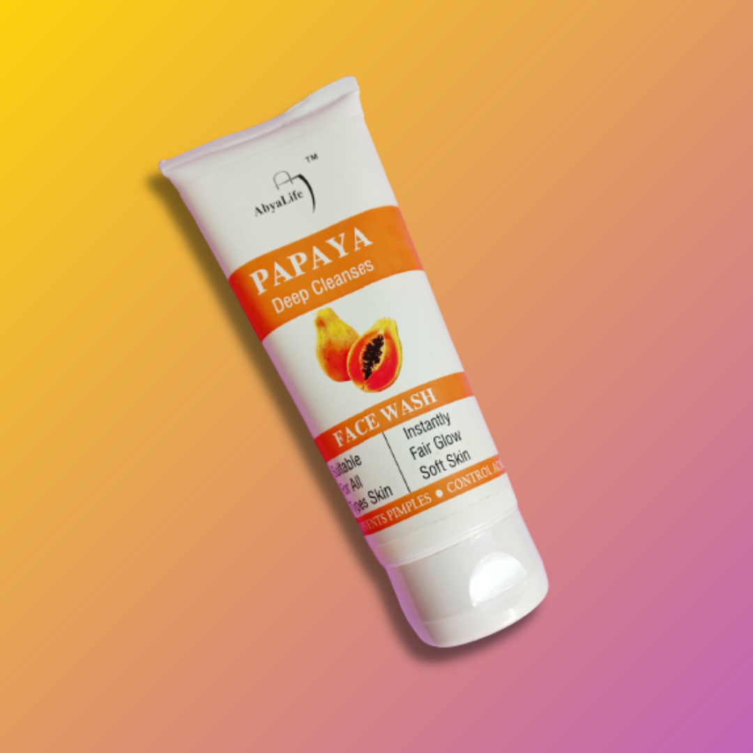 AbyaLife Youthful, Fresh, and Glowing Skin: Anti-Wrinkle Cream & Papaya Facewash Combo