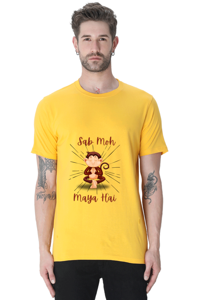 Life Quote T-Shirt: Sab Moh Maya Hai - AbyaLife