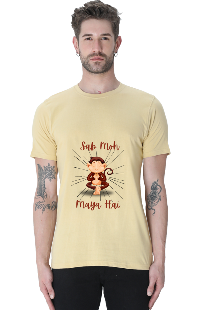 Life Quote T-Shirt: Sab Moh Maya Hai - AbyaLife