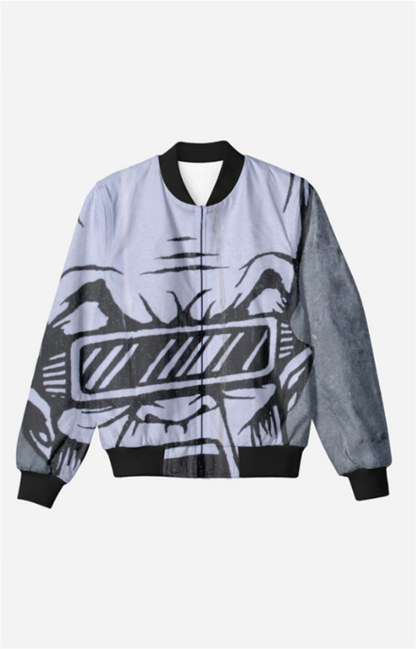 Modern Digital Print Bomber Jacket Perfect for Everyday Wear