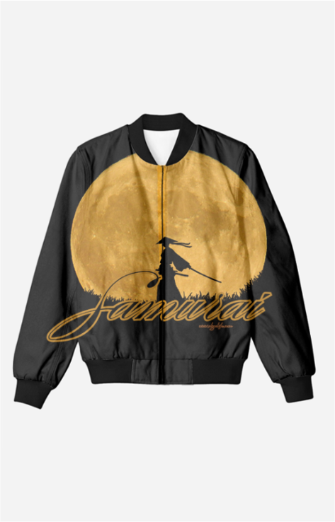 Unique Samurai Design Bomber Jacket Stand Out from the Crowd