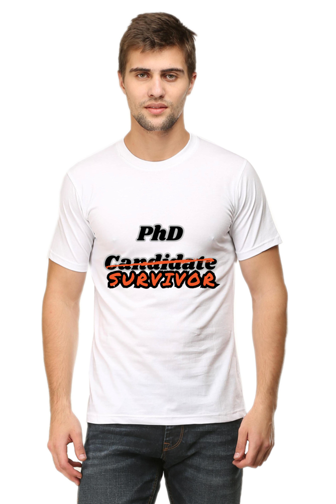 Sarcastic PhD T-Shirt PhD. Survivor