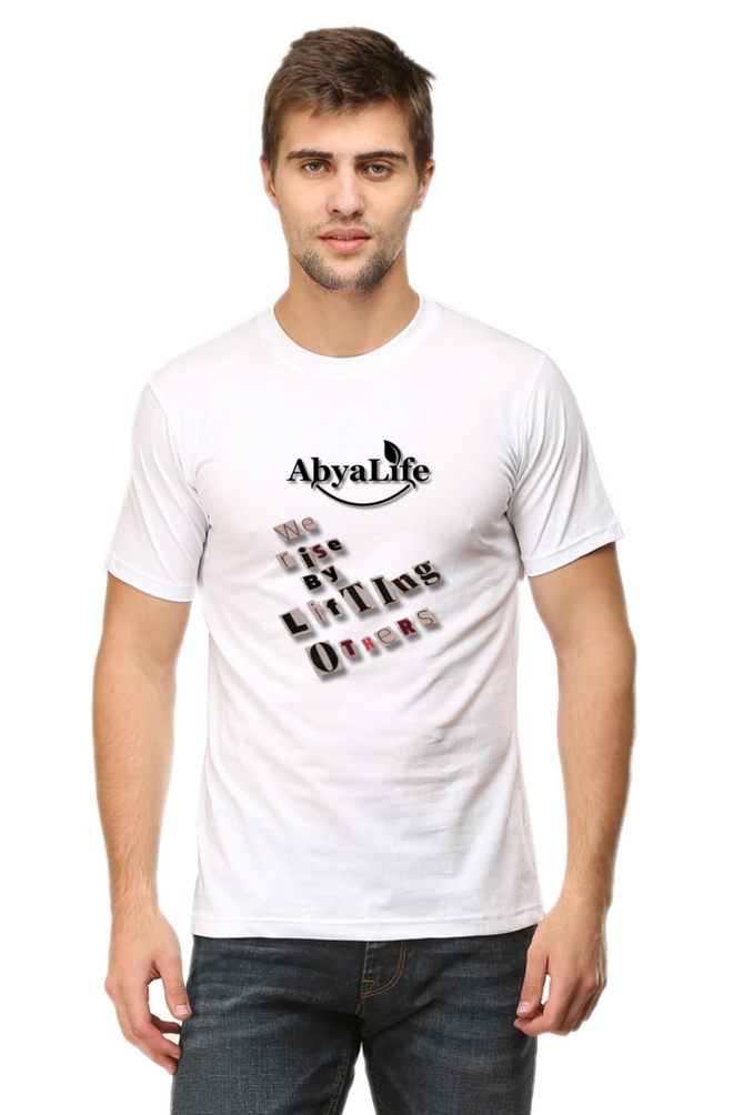 Inspirational T-Shirt We Rise By Lifting Others - AbyaLife