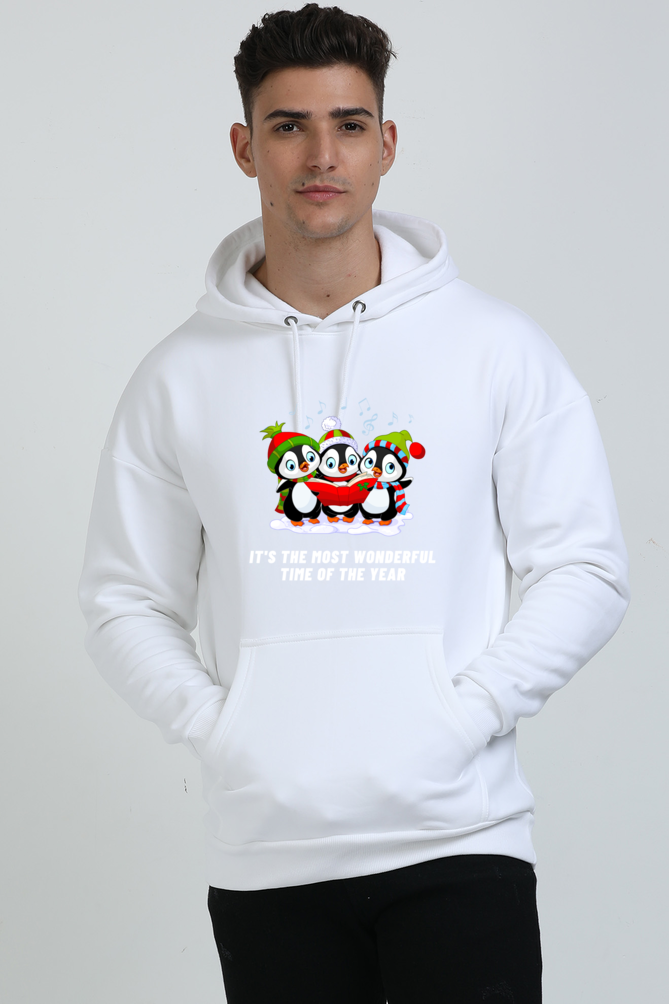 Most Wonderful Time of the Year Hoodie: Cozy Christmas Sweatshirt