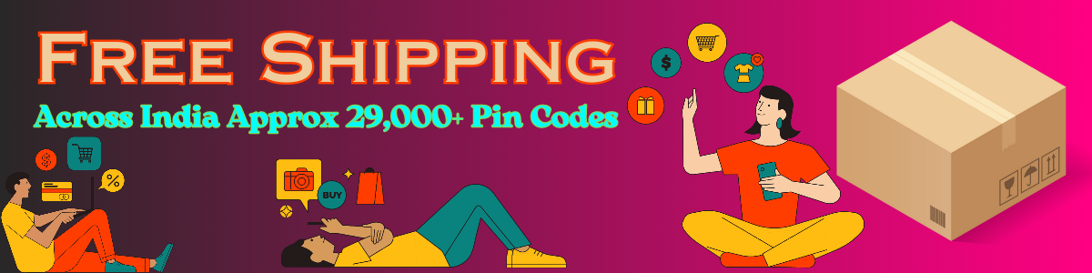 Abyalife free shipping banner over 29000 pincodes all over india