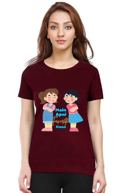 Empowering T-Shirt: Main Apni Favorite Hoon