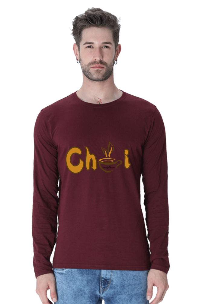 Chai Lover Full Sleeve T-Shirt - AbyaLife