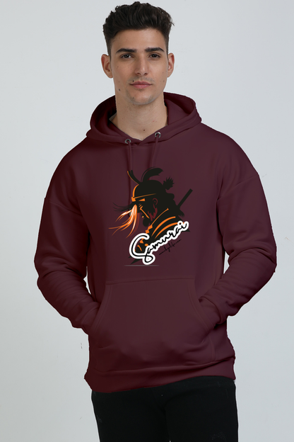 Unisex Oversized Samurai Hoodie - Streetwear Style - AbyaLife