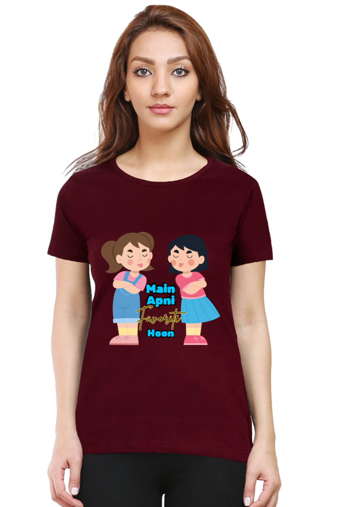 Empowering T-Shirt: Main Apni Favorite Hoon