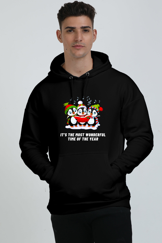 Most Wonderful Time of the Year Hoodie: Cozy Christmas Sweatshirt - AbyaLife