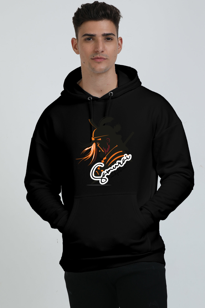 Unisex Oversized Samurai Hoodie - Streetwear Style - AbyaLife