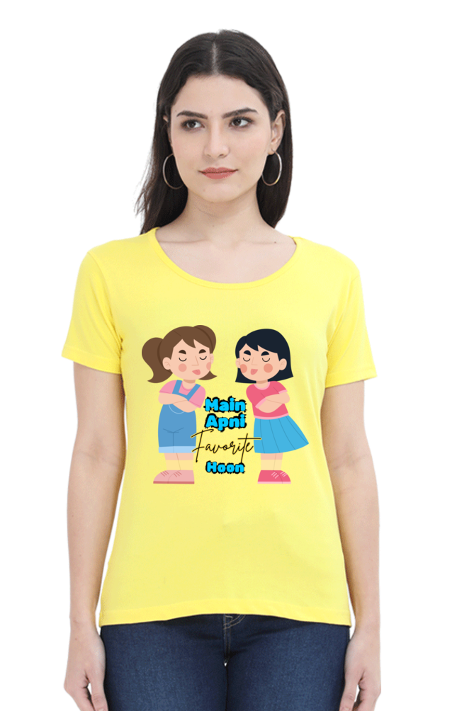 Empowering T-Shirt: Main Apni Favorite Hoon