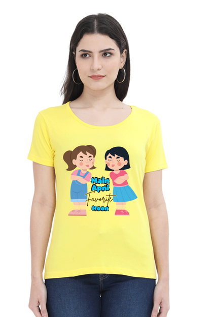 Empowering T-Shirt: Main Apni Favorite Hoon