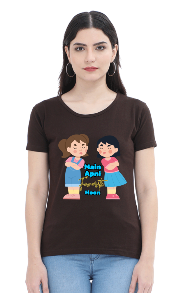 Empowering T-Shirt: Main Apni Favorite Hoon