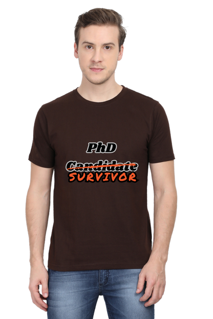 Sarcastic PhD T-Shirt PhD. Survivor