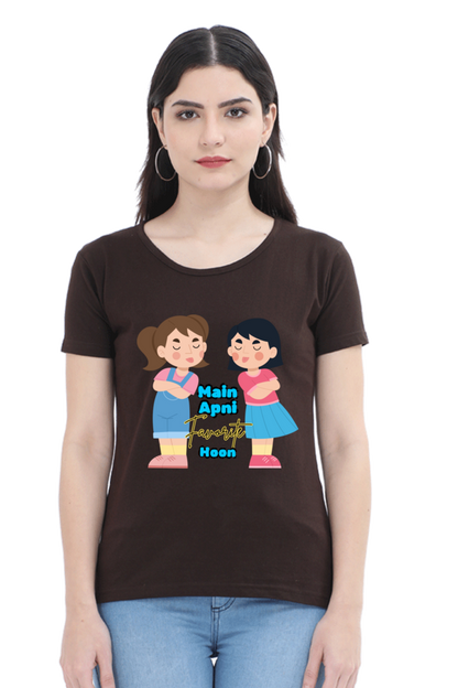 Empowering T-Shirt: Main Apni Favorite Hoon