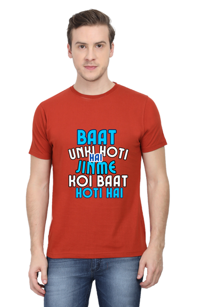 Unique T-Shirt - Baat Unki Hoti Hai Jinme Koi Baat Hoti Hai