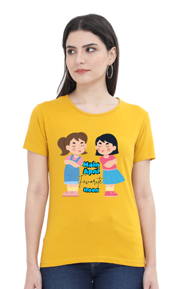 Empowering T-Shirt: Main Apni Favorite Hoon