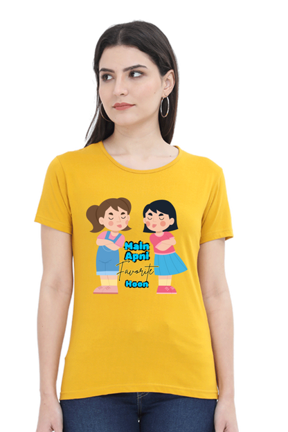 Empowering T-Shirt: Main Apni Favorite Hoon