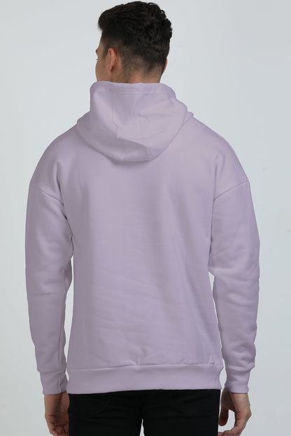 Minimalist Halloween Typography Hoodie: White Background