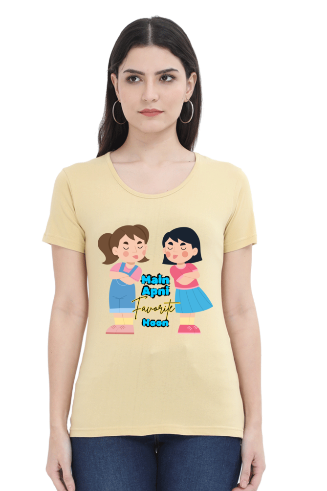 Empowering T-Shirt: Main Apni Favorite Hoon