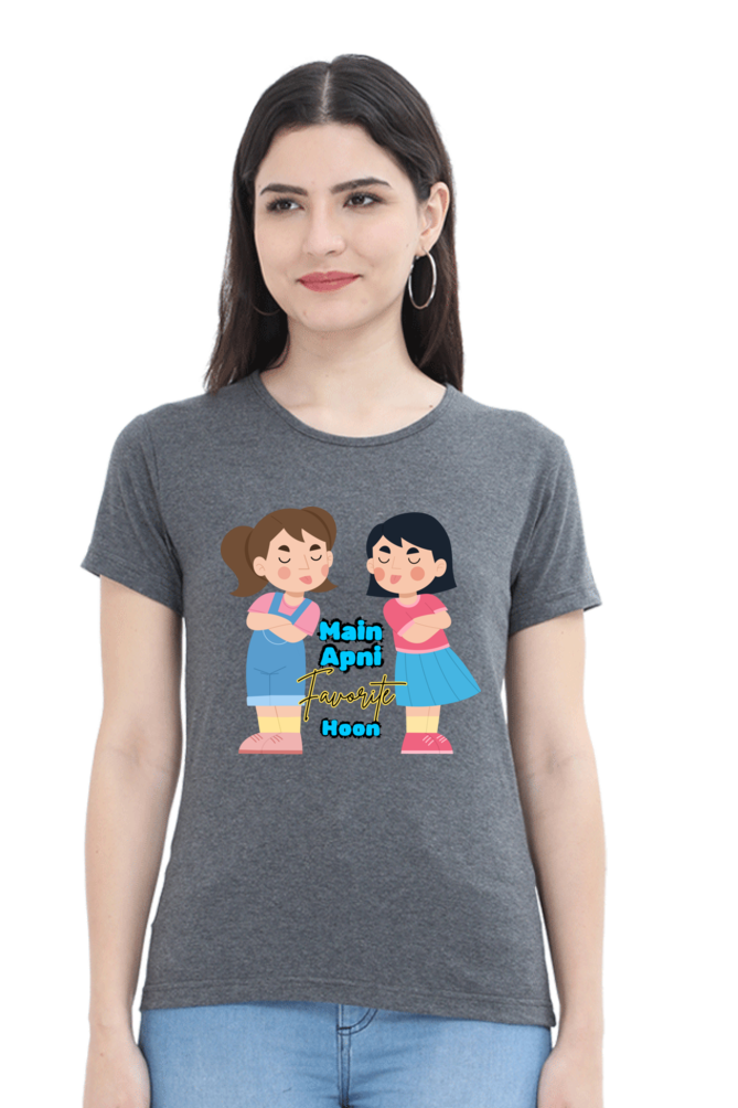 Empowering T-Shirt: Main Apni Favorite Hoon