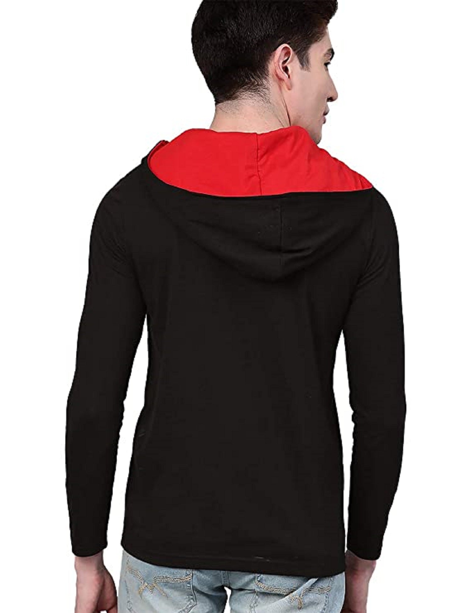 Mens Casual Cotton Color Block Hoodies - AbyaLife