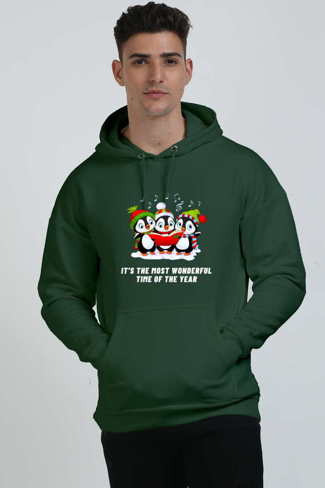 Most Wonderful Time of the Year Hoodie: Cozy Christmas Sweatshirt - AbyaLife