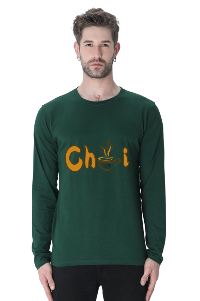 Chai Lover Full Sleeve T-Shirt - AbyaLife