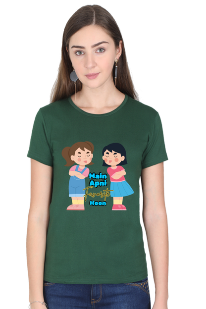 Empowering T-Shirt: Main Apni Favorite Hoon