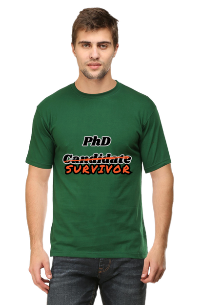 Sarcastic PhD T-Shirt PhD. Survivor