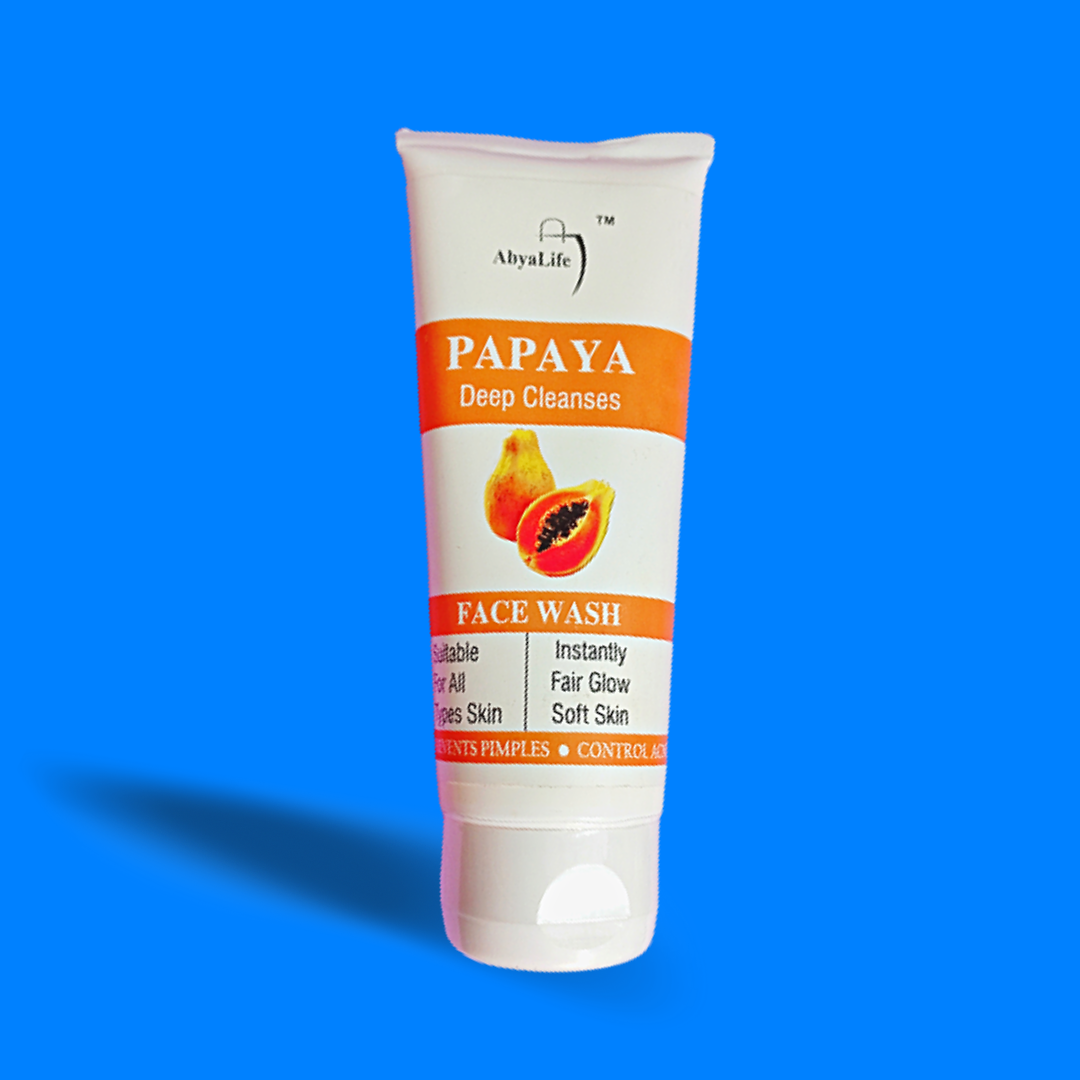 Abyalife Papaya Neem Facewash Combo - Cleanse, Nourish, and Glow - AbyaLife