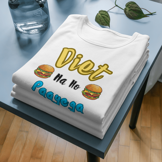 Funny T-Shirt: Diet Na Ho Payega