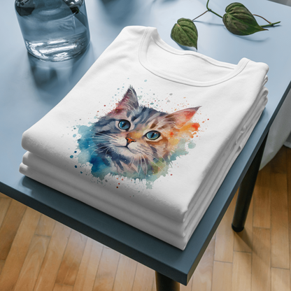 Cute Cat T-shirt for cat lover