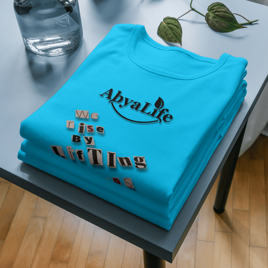 Inspirational T-Shirt We Rise By Lifting Others