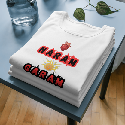 Casual Wear T-Shirt Dill Naram Dimag Garam - AbyaLife